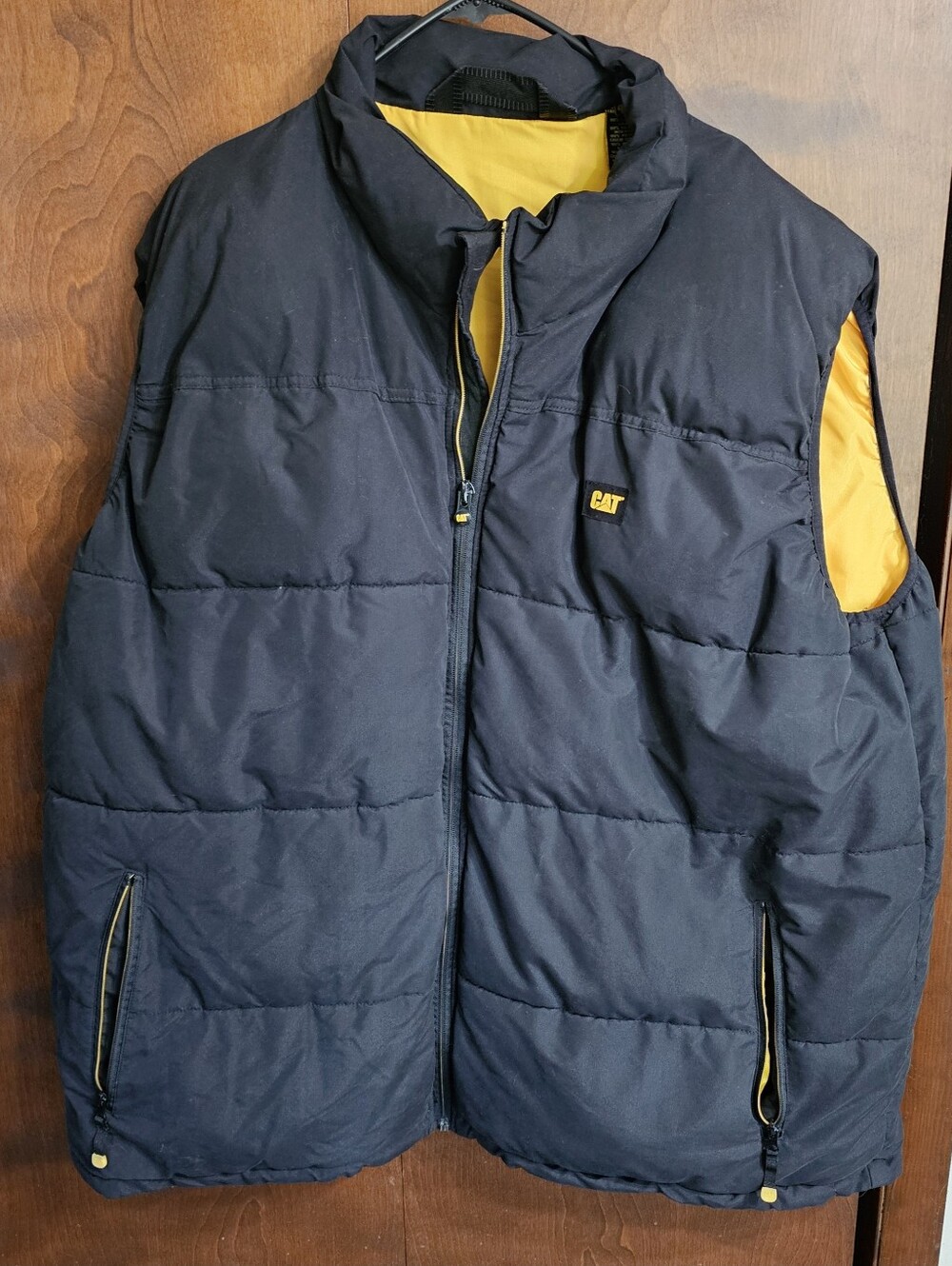 Caterpillar 4xl Artic Zone Black Puffer Vest